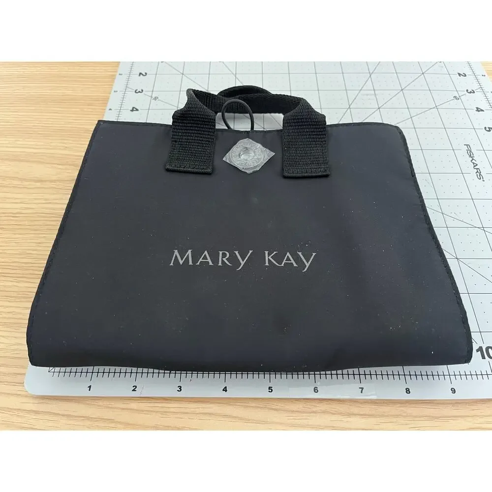 Mary Kay Travel Makeup Brush Organizer Case with Brush Set & Removable Pouch New